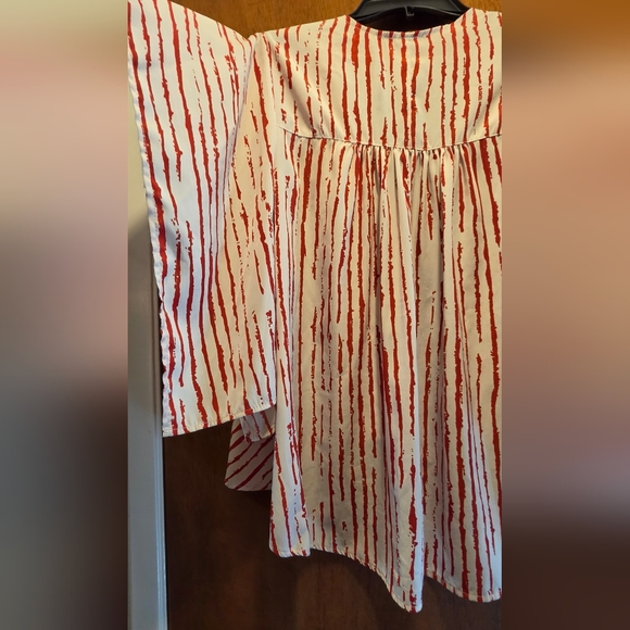 Jump White & Red Kimono Lightweight Jacket SzM - Picture 6 of 13